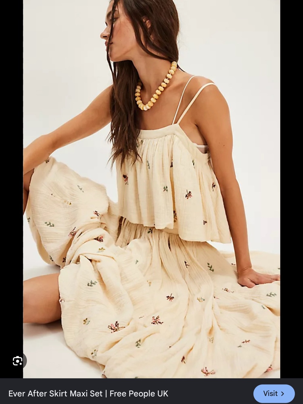 ISO Free People Ever After Maxi set